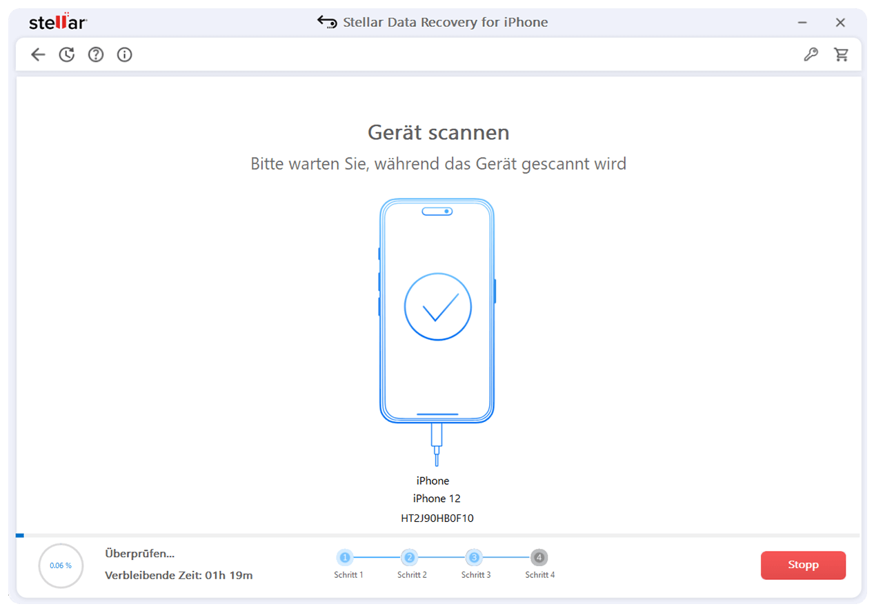 Wählen Sie „ -Scan“